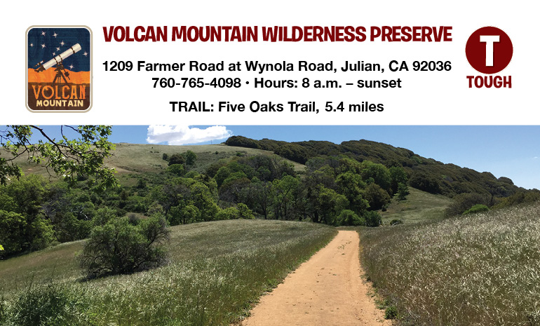 Volcan Mountain Wilderness Preserve 
